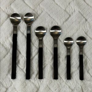 Nespresso Stainless Steel VIEW Collection Coffee Spoons-Set of 6